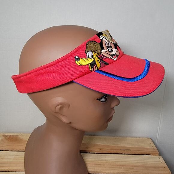 Disneyland Resort Red Visor "Disneyland 50" - Size Youth - Picture 3 of 8